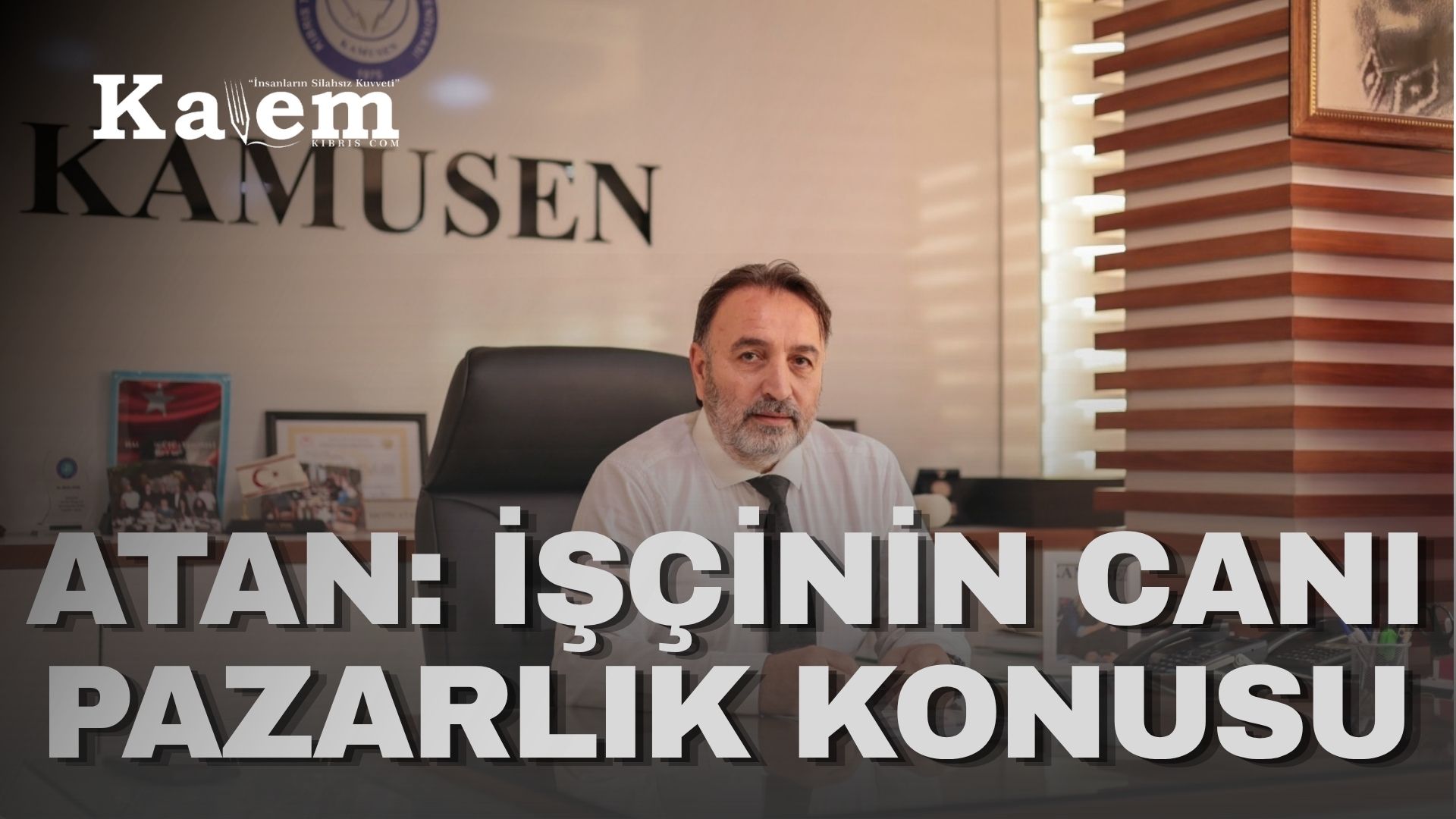 Atan: “İş sağlığı ve güvenliği sorunları grevleri erteleyerek çözülemez”